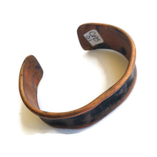 Patinaed Copper Cuff Bracelet