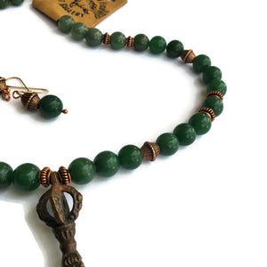 Antique Tibetan Pendant Necklace