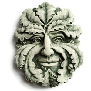 Green Man - Sculpture by George Carruth